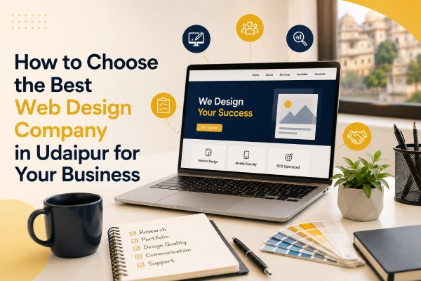 How to Choose the Best Web Design Company in Udaipur for Your Business